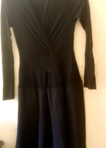 Black Flare 🖤 middi dress