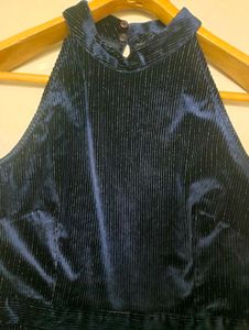 Blue Velvet Mini Dress💙