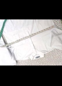 Men's White Kurta and Pajama Set