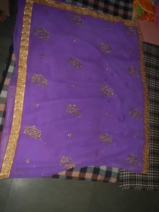 stone heavy work new saree