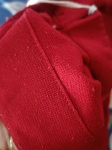 Red Ethnic Kurta Set lil warm