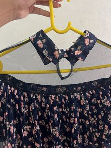 Chic Floral Off-Shoulder top