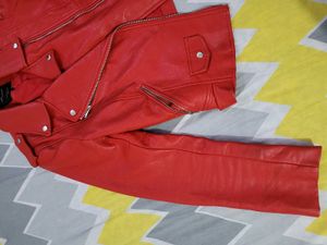 exported ZARA branded leather jacket