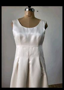 Elegant Off-White Gown