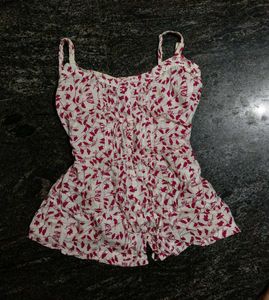Women's Floral Print Cami Top