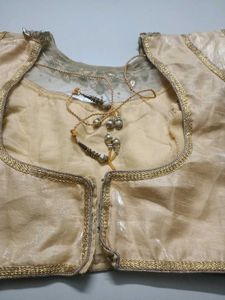 Golden blouse