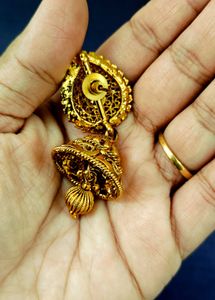 Geru Exquisite Gold-Tone Necklace &amp; Earring Set