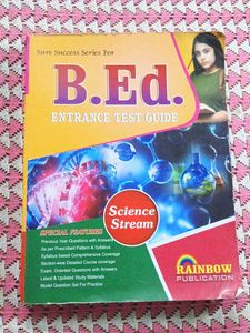 B.Ed. Entrance Test Guide - Science Stream