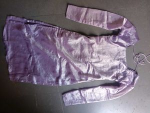 Elegant Lavender Kurta Set with duppata