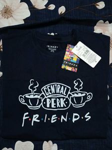 Blue Oversized Graphic T-Shirt