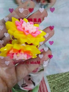 💗Floral Scrunchie &amp; Cute Hair band Set💗