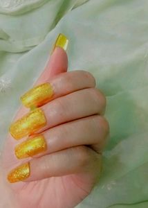 Press On Nails Gold Dust