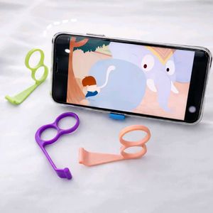 Colorful Ring Mobile Holder Stands 4 Piece