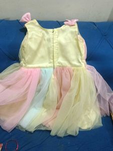 Rainbow Tulle Dress