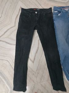 Classic Black Denim Jeans