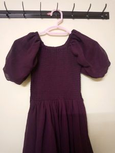 Beautiful Purple Mini Dress