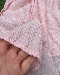 Cute Pink tied up flowy tube top
