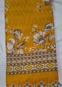 Beautiful Yellow Floral Kurta Set