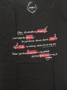Graphic Print Black T-Shirt
