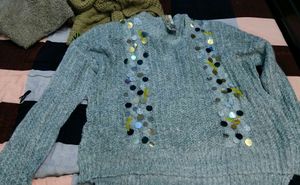 Glamour Grey Knit Sweater