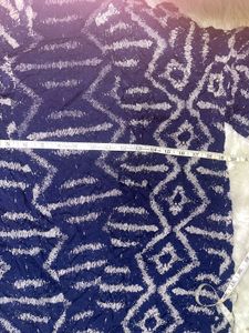 PINWHEEL Navy &amp; White Geometric