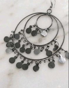 (3 combo)Handcrafted Ethnic Jhumka Earrings &amp; Brac