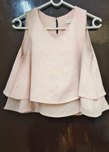 Pink peplum Top