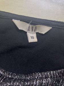 Silver Shimmer Two-Piece Dress