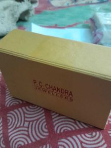 Empty P C Chandra Jewellers Box With Magnetic Lock