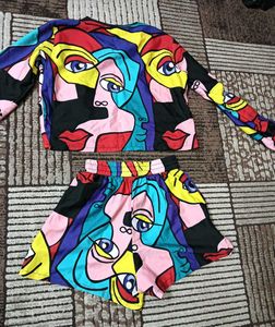 Printed Co-ord set 💗