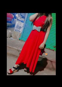 Backless Red Dress ❤️‍🔥🩸