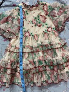 Floral Ruffle Dress