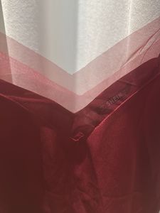 Chic Sheer Overlay Satin Camisole in S