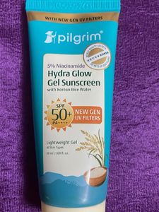 Pilgrim Hydra Glow Gel Sunscreen SPF 50