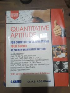 Quantitative Aptitude Book