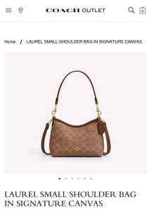 COACHLAUREL SMALL SHOULDER &amp; SIDE SLING BAG