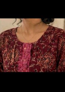 Red Short Kurti