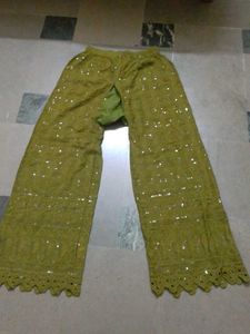 Embroidered Palazzos of 1