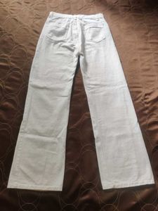 White Wide Leg Jeans