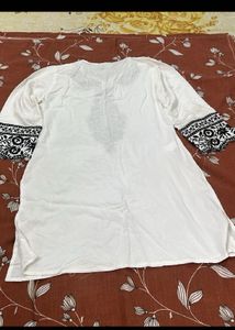 Elegant Embroidered Kurti and Palazzo Set