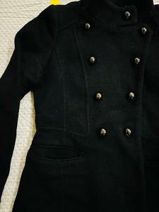 Black Woolen Blazer