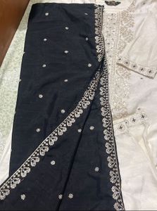 Elegant Embroidered Kurta Set with Dupatta