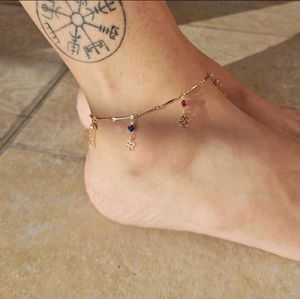 Lucky Clover Anklet