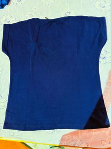 Navy Blue Basic T-Shirt