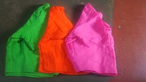 Vibrant Cotton Blouses - Set of 3