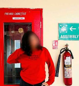 Red Long Sleeve sweatshirt for winters