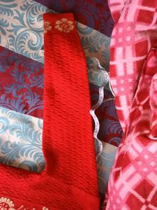Red Floral Cardigan
