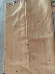 Embroidered saree Set
