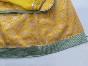 rajputi poshak Yellow Lehenga Choli Set