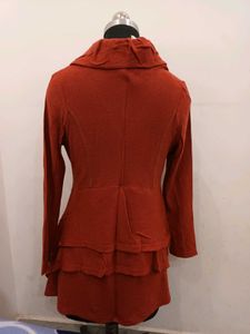 New Shiny Partywear Long Blazer